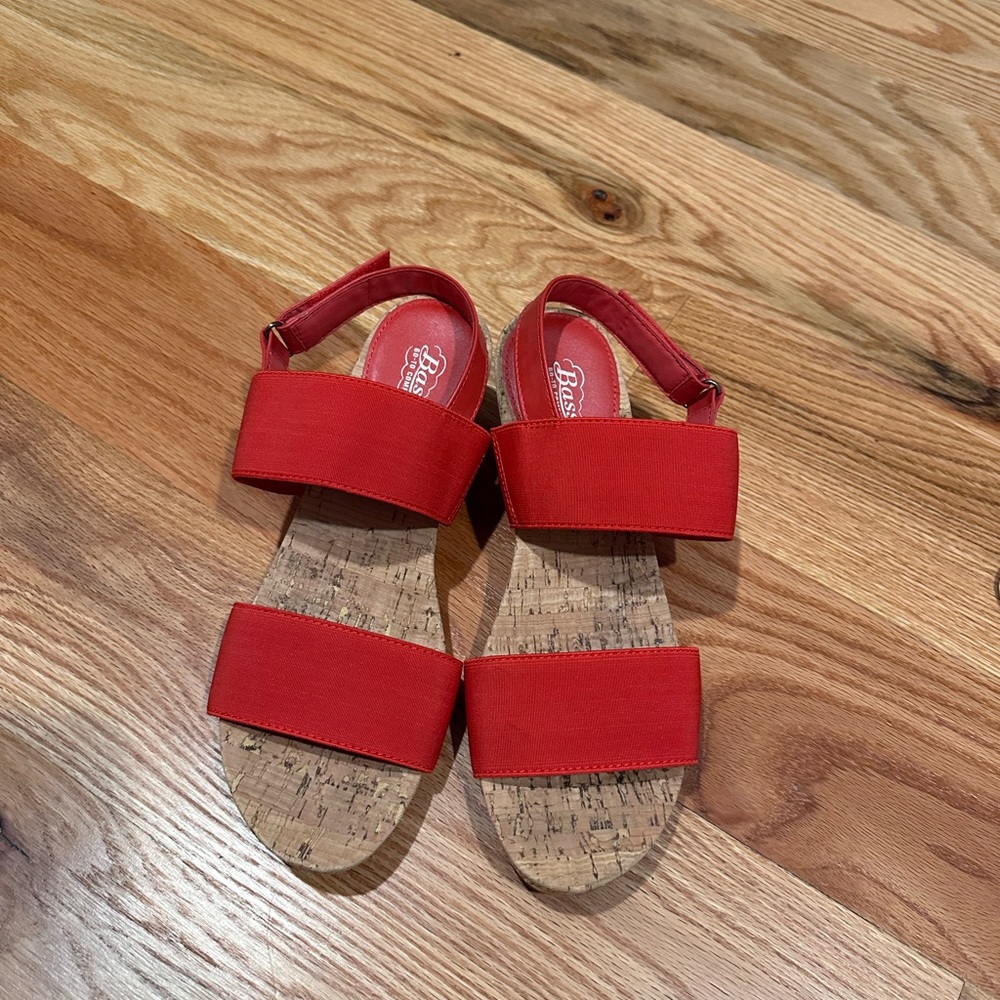 Bass Red Sandals - Picture 5 of 6